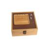 Buy cheap Customized Bamboo Rectangular Storage Box Wooden Watch Box Jewelry Storage from wholesalers