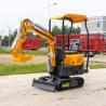 Buy cheap Hydraulic Transmission Arm Cylinder Excavator 2.6 Tone CE 12 Mini Excavator from wholesalers