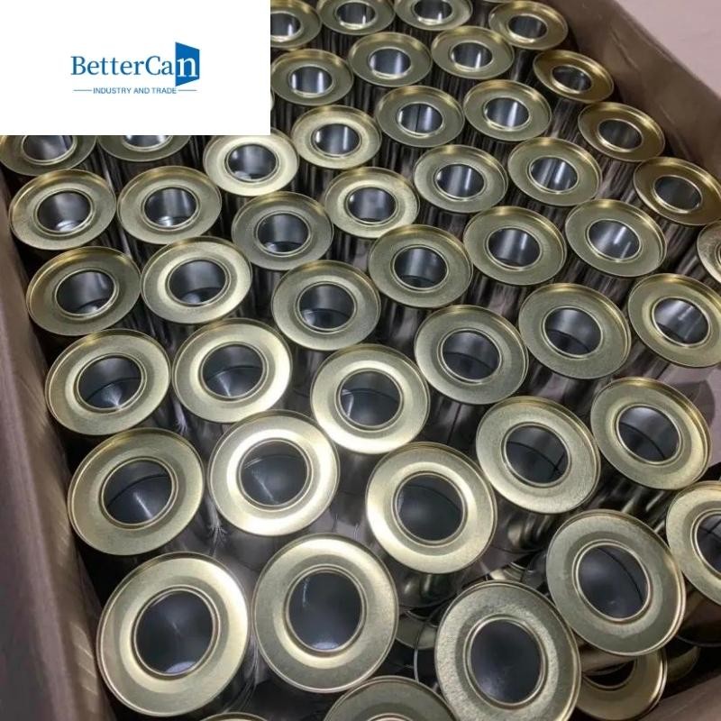 118ml Cylindrical Tin Can For PVC / CPVC Glue Cement Packaging ISO9001