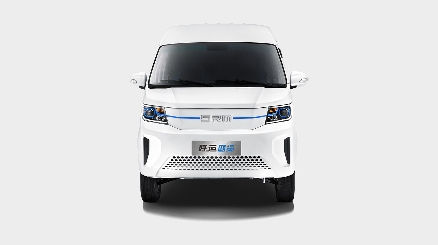 SRM 2023 Good Luck Standard Edition Box Container Electric Mini Cargo Van with 248km range and slide door& large space