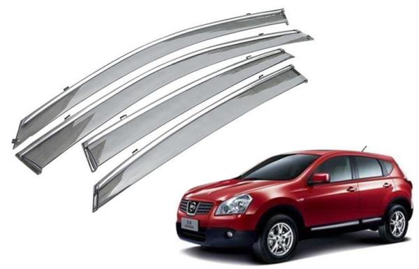 Buy cheap Rain Shield For Nissan Qashqai 2008 - 2014 With Stainless Steel Stripe from wholesalers