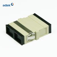Buy cheap SC MM UPC Duplex Fiber Optic Cable Adapter UL94-V0 Flammability Rate product