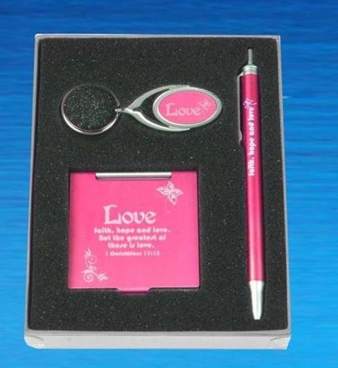 Buy cheap Metal keychain, metal pen, mirror for make-up from wholesalers