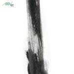 Silicone Free 100 Polyester Fibre Hollow Fiber 6 Denier PSF Gray Black