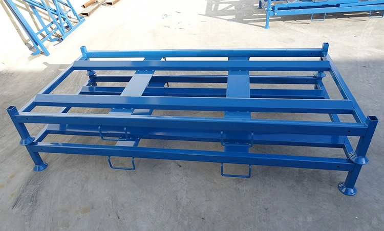 Foldaing 2m Metal Steel Tyre Stillage Racking Tire Rack Warehouse Light Duty Storage Racks
