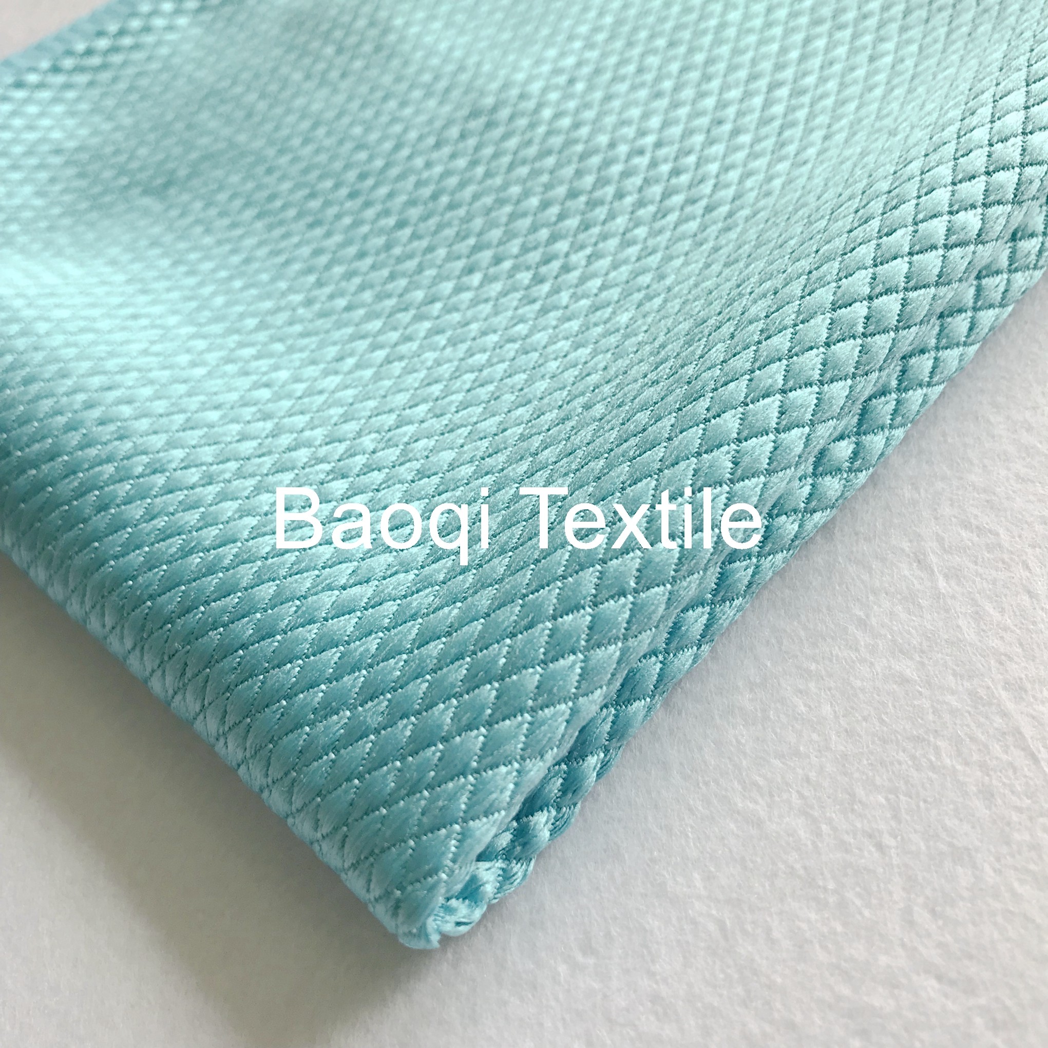 Blue color size 16”microfiber glasses towel polyester diamond cleaning towels microfiber dish towels for kitchen