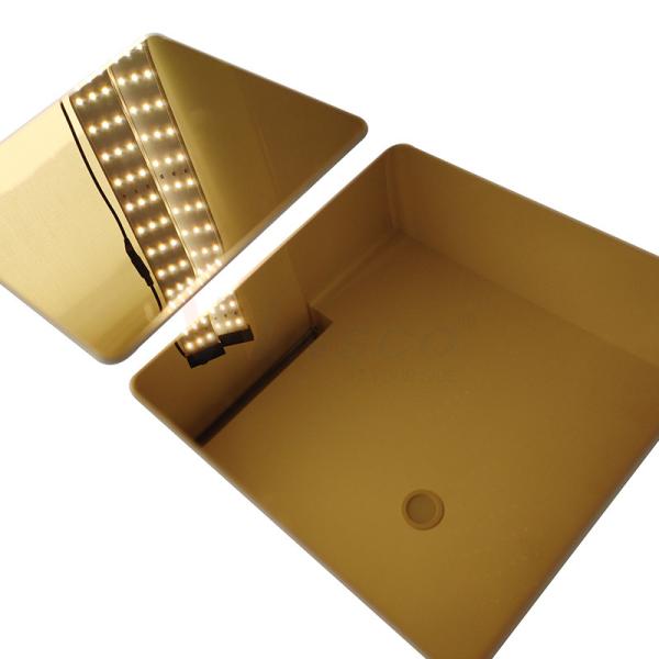 Buy cheap SS 201 Titanium Gold 8k No 8 Mirror Finish Stainless Steel Sheet from wholesalers