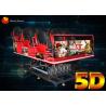 Buy cheap Emerging 9 / 12 Seat Motion Mobile Movie Theater Truck 2.25KW 220V from wholesalers