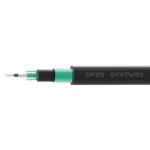 Optimal Performance 12 Cores GYXTW Aerial Armored Fiber Optic Cable for