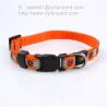 Buy cheap Stylish double layered ribbon puppy collar, polyester dog collars from wholesalers