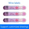 Buy cheap Fluorescence Revenue Stamp Duty Waterproof Trademark Custom Wine Label Printing from wholesalers