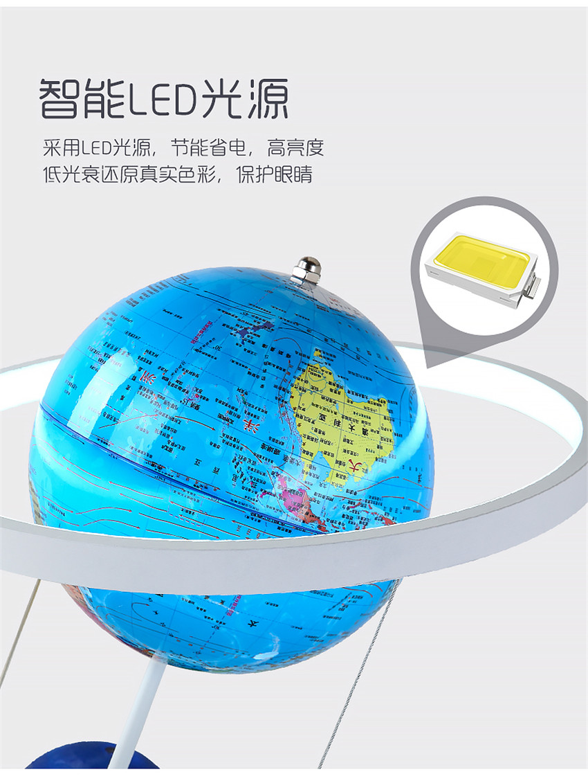 Nordic Luxury Children's Ceiling Lights for Boys Girls Bedroom globe pendant light(WH-MA-142)