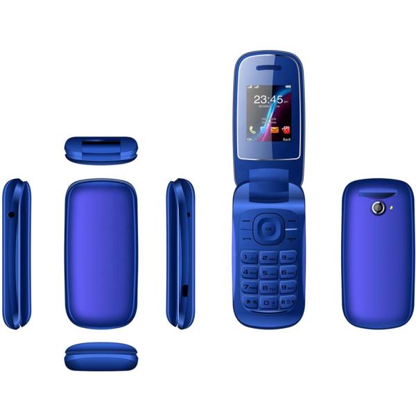 Buy cheap E1272 1.77inch High Quality Newest Flip Phone guatemala GSM 4 bands 1.77inch size flip dual sim mobile phone from wholesalers
