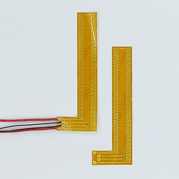 Buy cheap OEM Metal Polyimide Heating Element Flexible With Yellow Black Color Special Shape from wholesalers