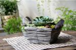 home dicorative wicker garden baskets table flower wicker basket manufacturer