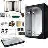Buy cheap 150x150x200 Grow Kit, 600D Grow Tent Complete Kit, Oxford Fabric , Metal Frame, for Hydroponic Indoor Plant Growing from wholesalers