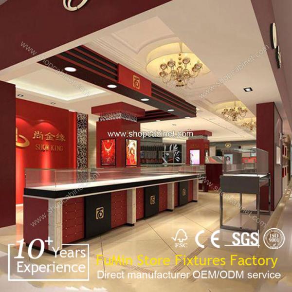 Buy cheap Commercial cardboard countertop jewelry display cabinet from wholesalers