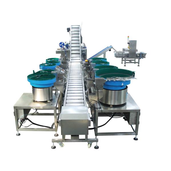 Hardware accessories automatic packaging machine toy cabinet lighting packaging
