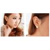 Buy cheap 2018 Fashion American style lady party EarringsSilver Many Colors Round shape Pearl Color silver color stainess steel from wholesalers