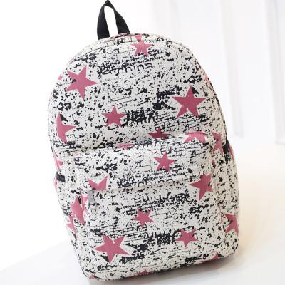 Buy cheap colorful stars canvas backpack messenger bags wholesale купить рюкзак mochilas por mayor from wholesalers