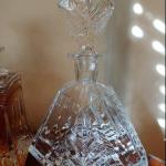 Glass Whisky Bottle Base Material glass 750 ml Hermetic Glass Wine Bottle With