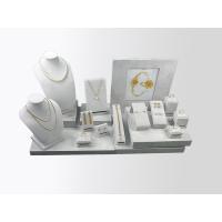 Buy cheap Highend Jewelry Showcase Display Set Microfiber Fabric for Necklace,Earring,Ring product