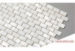 Morden Luxury White Pearl Mosaic Tile Brick Design For Wall Cabinet Chair