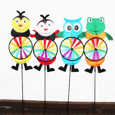 Buy cheap Spring seasonal windmill yard stake bee ladybug owl frog from wholesalers