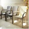 Buy cheap Leisure Outdoor High Back Stackable Plastic Armchair for Villa Patio Garden Coffee Dining from wholesalers
