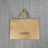 Buy cheap 200pcs To 500pcs Gold Stamping Clothing Paper Bags Ribbon Handles Kraft Shopping Bags from wholesalers