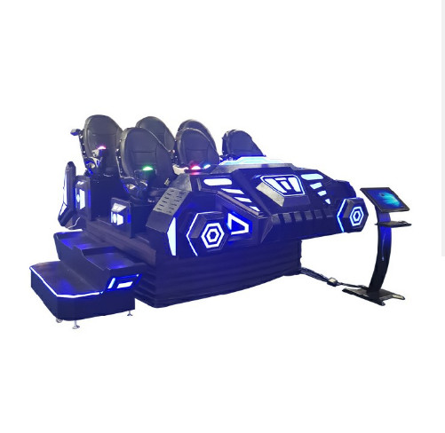 6 Seats 9d Virtual Reality Simulator Movie Theater plastic Material