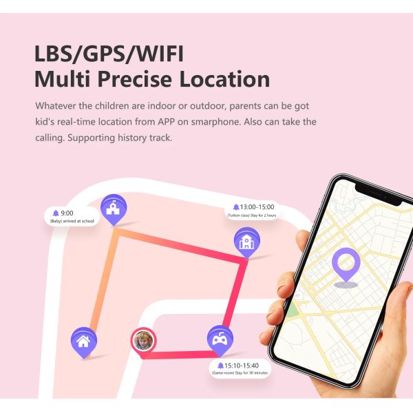 SOS Call Back Monitor Childrens Tracker Watch LT21 4G Step Tracker