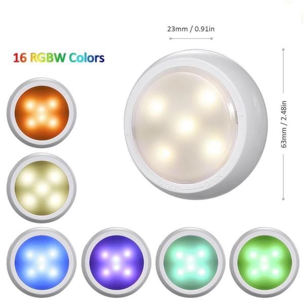 Buy cheap 16 RGBW 500mA LED Under Cabinet Light ABS PC 4.5VDC from wholesalers