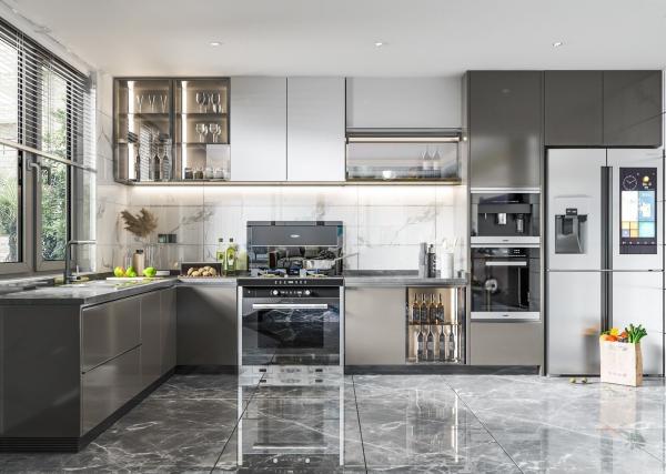 Buy cheap Storage Function Modern Kitchen Cabinet Dtc Hardware For Apartment Hotel from wholesalers