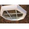 Buy cheap UPVC Vinyl Octagon Fixed Glass Window 75mm Profile from wholesalers
