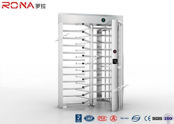 Buy cheap Stainless Steel Single Passage Full High Turnstile Access Control Gate Anti - Tailgating from wholesalers