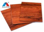 Wood color PVDF Coated Fireproof Outdoor guarantee for 20 years