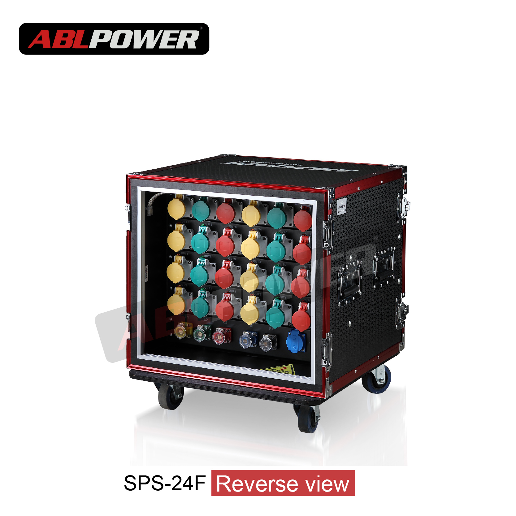 Waterproof 24 Channels 230V 3P Power Distro Boxes