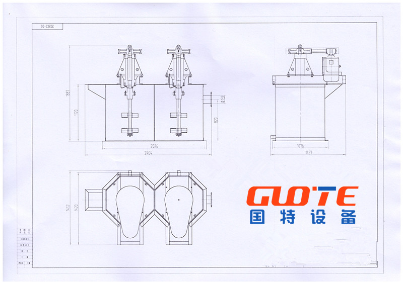 Attrition Cell Sand Scrubber Machine for Silica Sand Mining Operation
