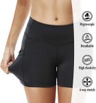 3 Inch Printed Biker Active Yoga Shorts Workout Gym Yoga Shorts For Women
