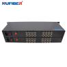 Buy cheap HD 1080P CVI TVI AHD 2MP 16CH Fiber Video Converter 1310 / 1550nm 20km FC from wholesalers