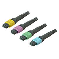 Buy cheap Telecommunication MPO Fiber Optic Connector 3.5 60mm 12 / 16 / 24 Cores Male product