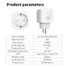 Buy cheap 16A EU Plug Zigbee Smart Socket Tuya WIFI Smart Socket from wholesalers