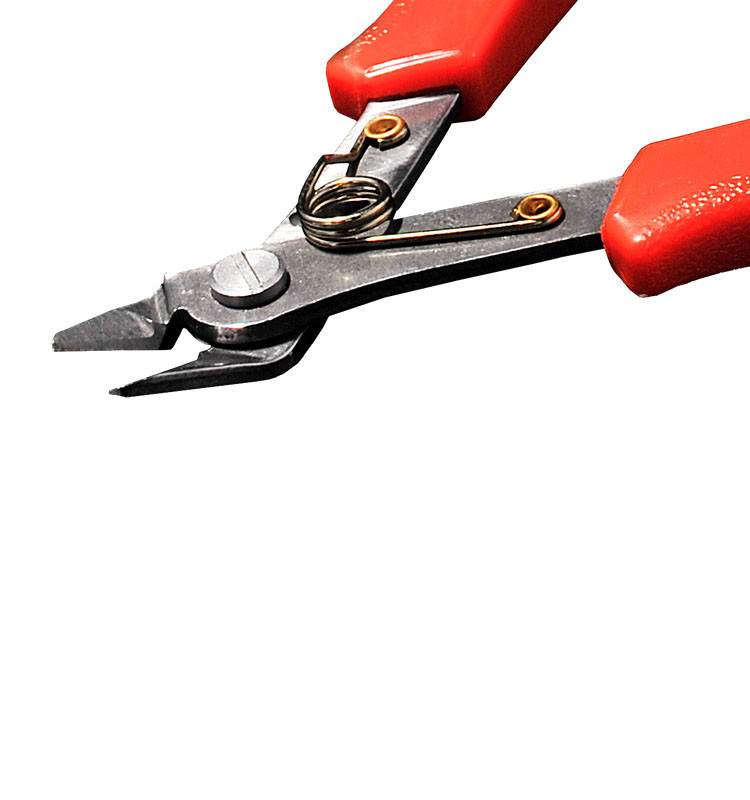 Flush Mini Metal Cutting Pliers Excellent Edge Sharpness Cutting Wires 324g