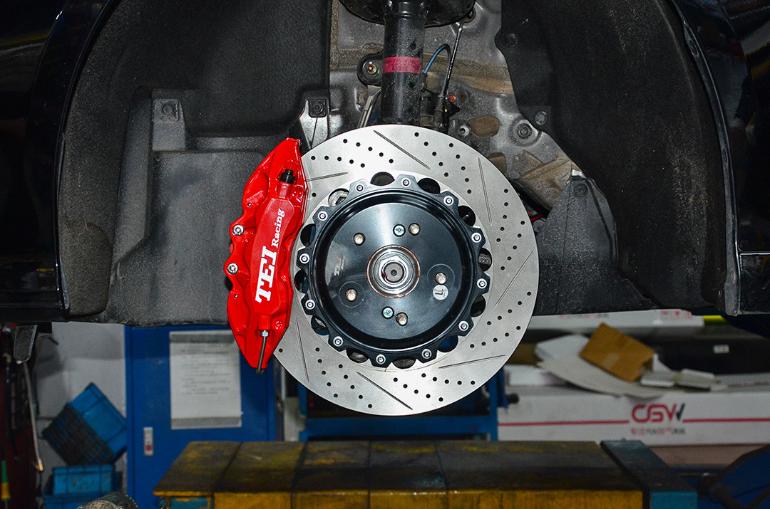 TEI Racing 6 Piston Big Brake Kit For Honda Accord 18 Inch Wheel
