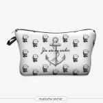 Makeup Bag, 3D Printing women cosmetic bag Multifuncition Pencil Holder