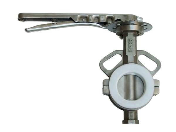 Buy cheap Split Body Wafer Butterfly Valve SS Butterfly Valve Long Working Life from wholesalers