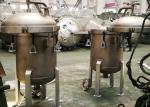 Carbon Steel / Stainless Steel Bag Filter ,Cosmetic Industry Flexible Operation