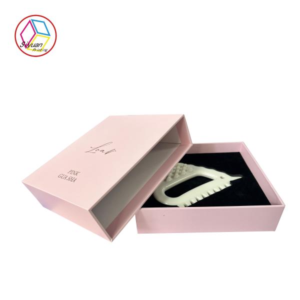 Buy cheap Pink Cardboard Slide Open Boxes For Cosmetic Products Package from wholesalers