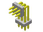 Buy cheap 1.27mm Female Pin Header Connector Dual Row 2*2PIN To 2*50PIN SQ0.40mm from wholesalers